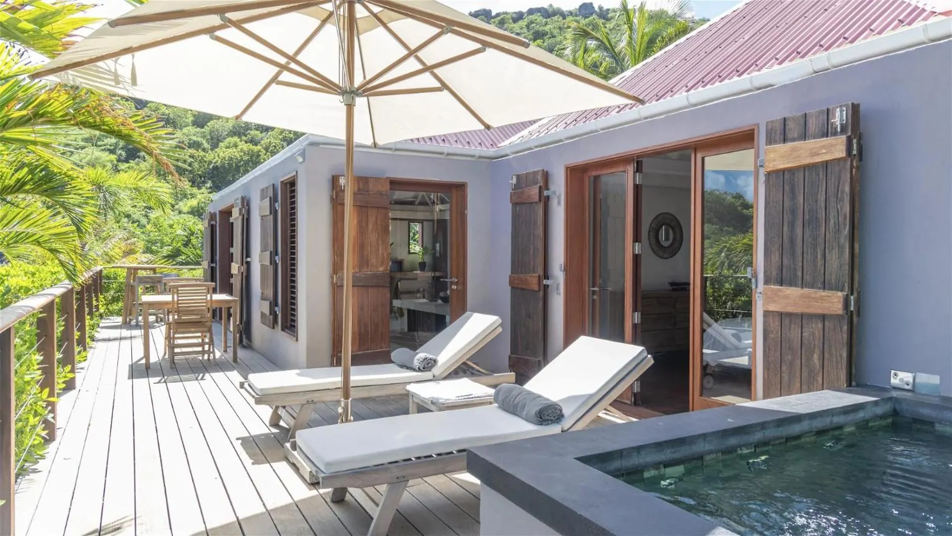 Villa Grand-Cul-De-Sac Lagoon Retreat With Pool Le Le Marigot Saint-Barthélemy