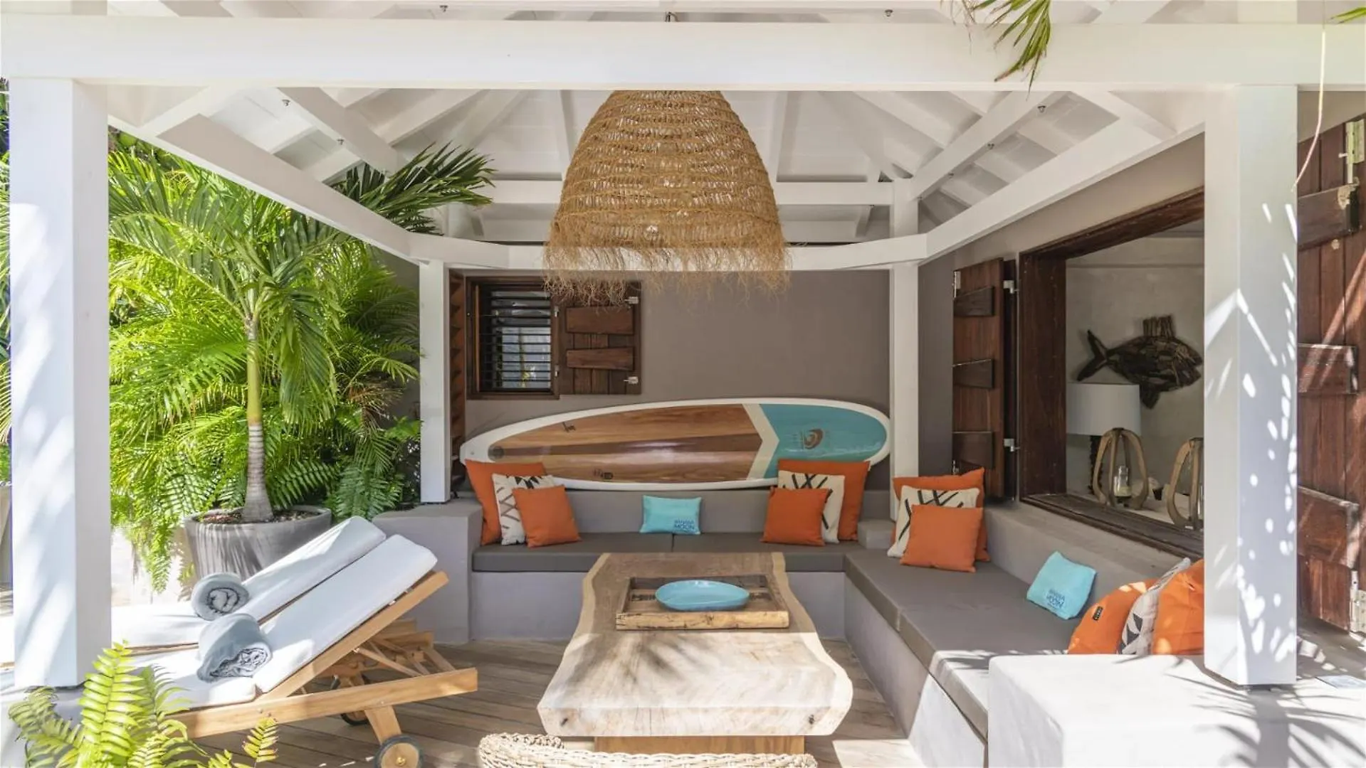 Grand-Cul-De-Sac Lagoon Retreat With Pool Marigot Saint Barthélemy