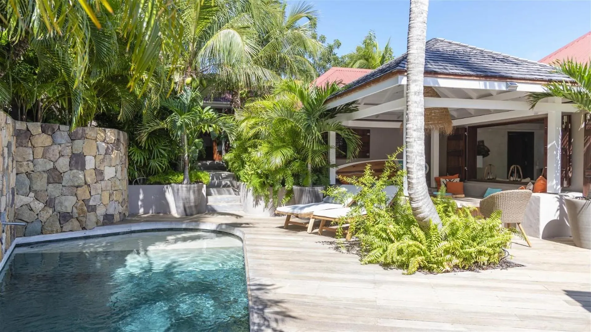 Grand-Cul-De-Sac Lagoon Retreat With Pool Marigot 0*,  Saint Barthélemy
