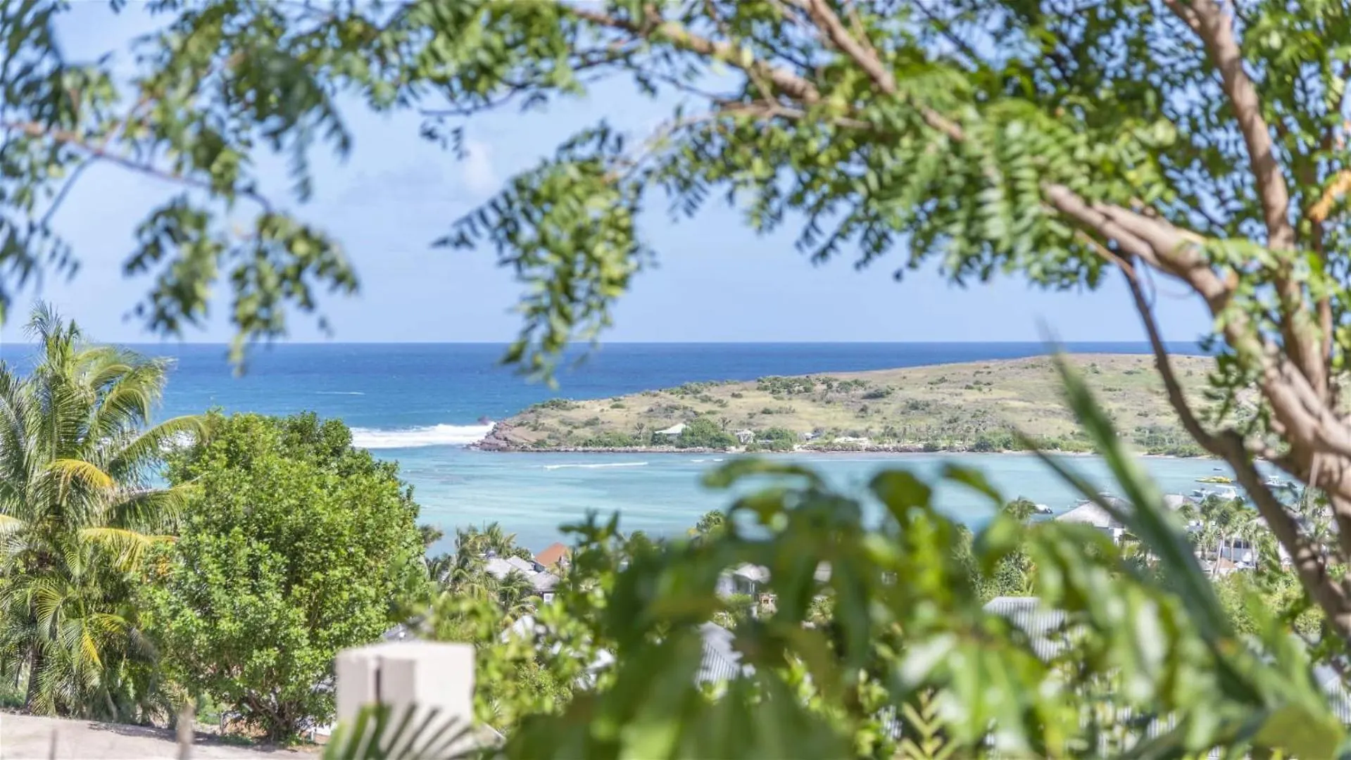 Grand-Cul-De-Sac Lagoon Retreat With Pool Marigot