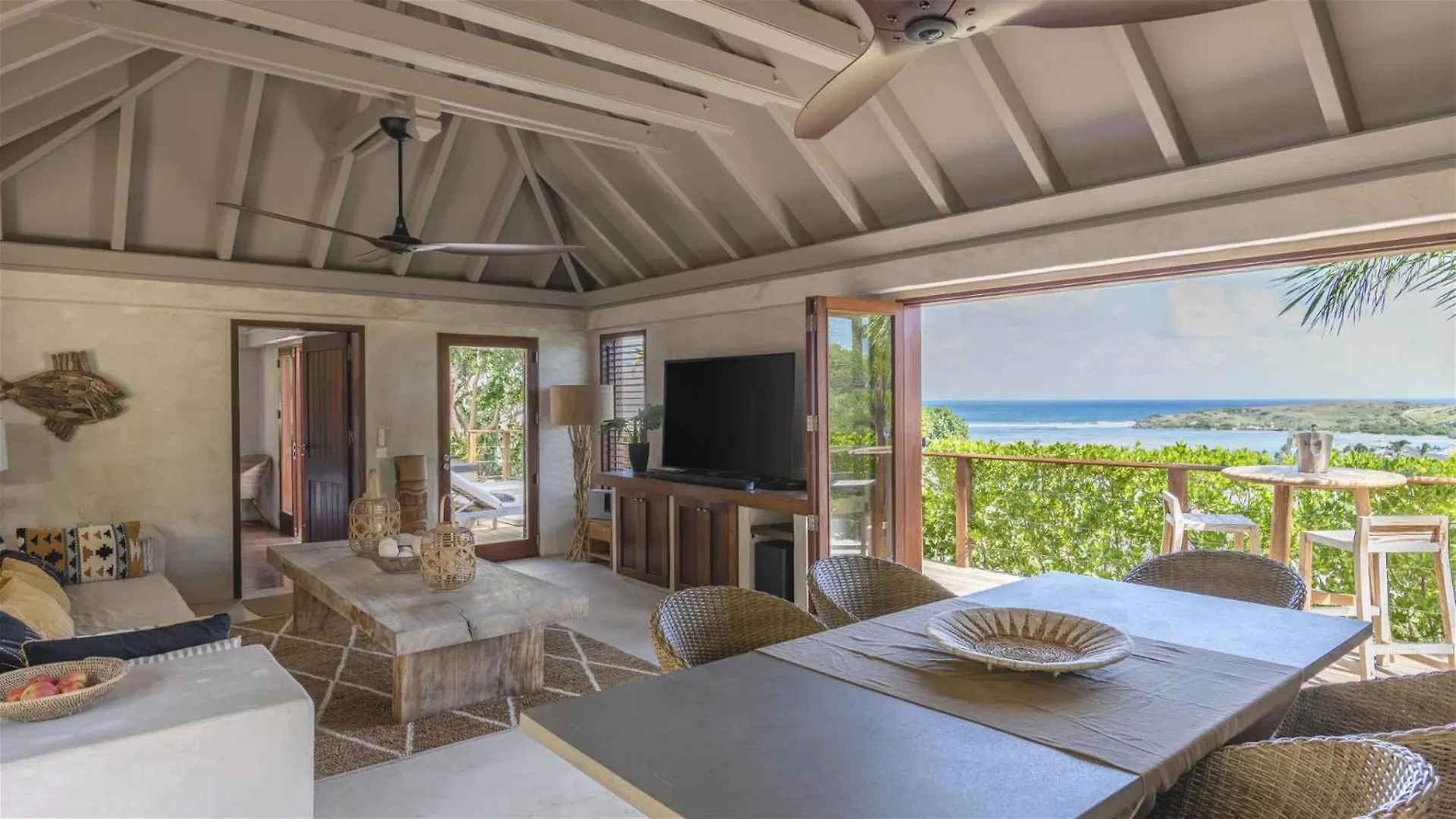Grand-Cul-De-Sac Lagoon Retreat With Pool Marigot
