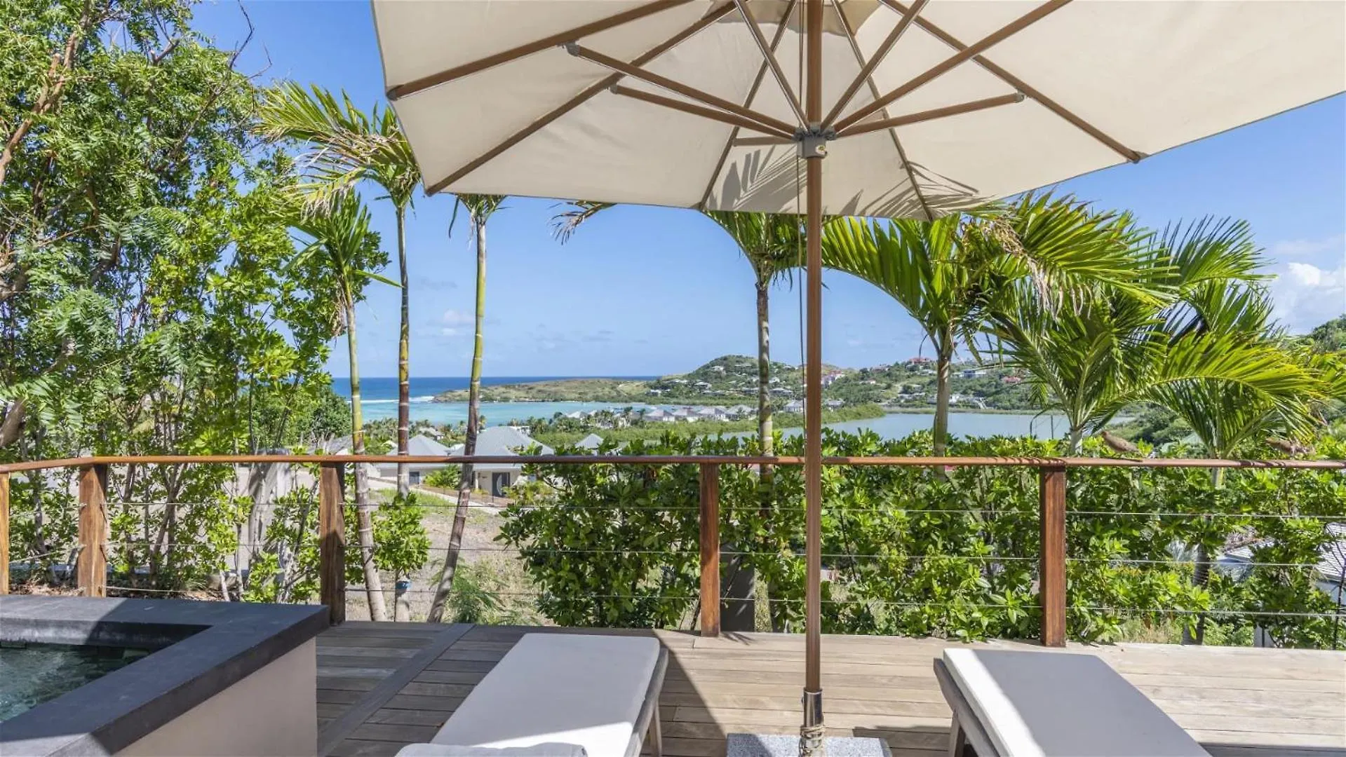 فيلة Grand-Cul-De-Sac Lagoon Retreat With Pool Marigot