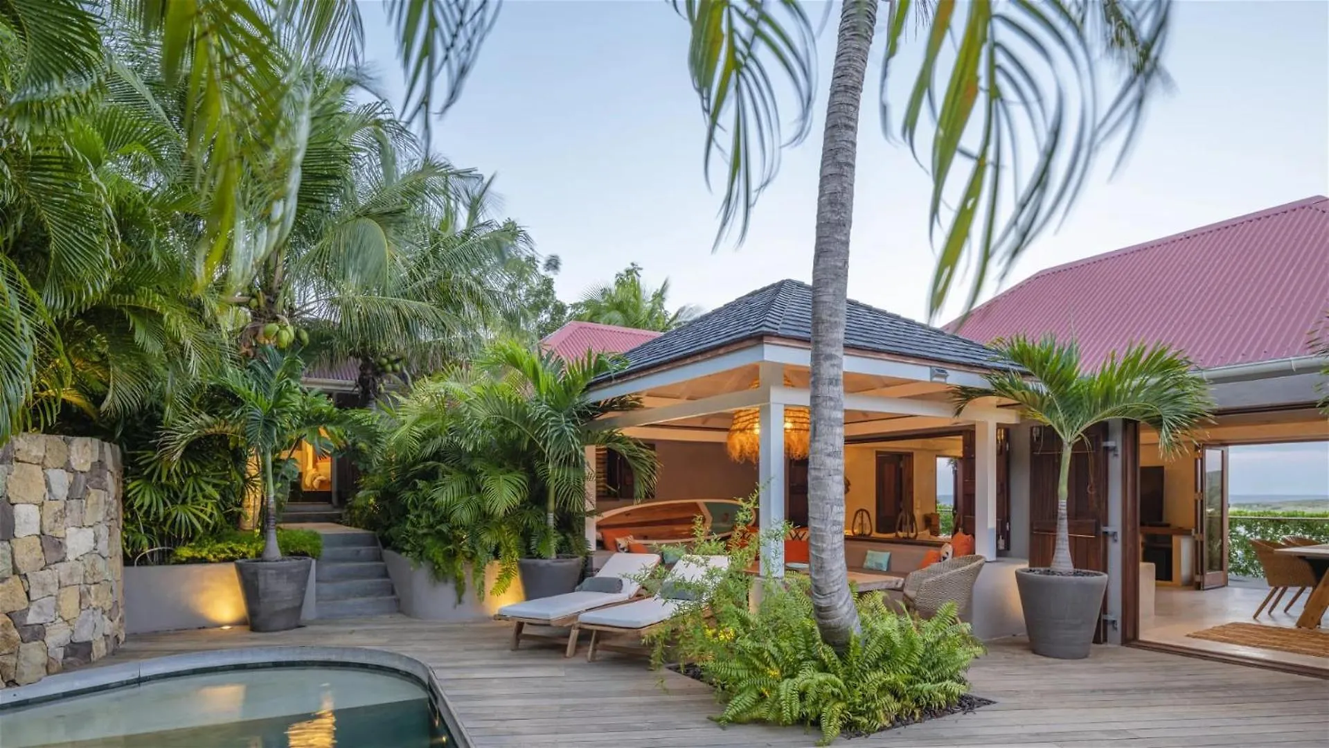 Grand-Cul-De-Sac Lagoon Retreat With Pool Marigot